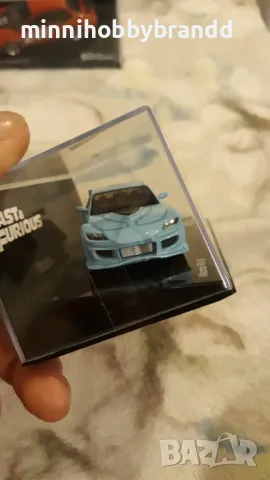 Nissan Skyline GT-R (R34) Mitsubishi Lancer Evolution VII IX Mazda RX-8 1.43 Scale Fast & Furious , снимка 8 - Колекции - 48262102