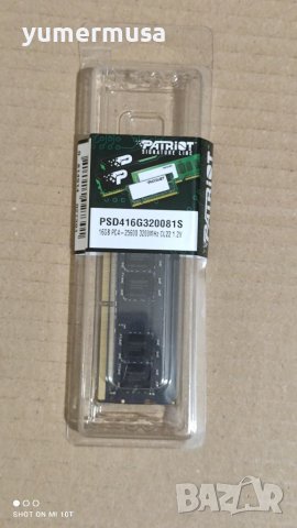 Нова RAM PATRIOT 16GB DDR4, снимка 1 - RAM памет - 38739677
