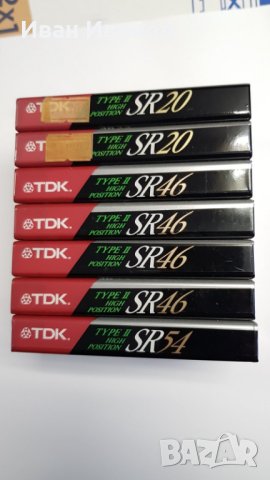 TDK SR хром японски аудиокасети , снимка 2 - Аудио касети - 44397191