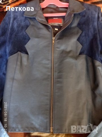 Дамско кожено яке, снимка 5 - Якета - 33848750
