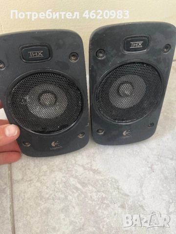 Тонколони от буфер Logitech z906