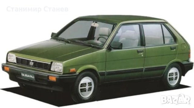 Субару Джъсти 1.0, 4х4, 1986 на части, снимка 3 - Автомобили и джипове - 32182516