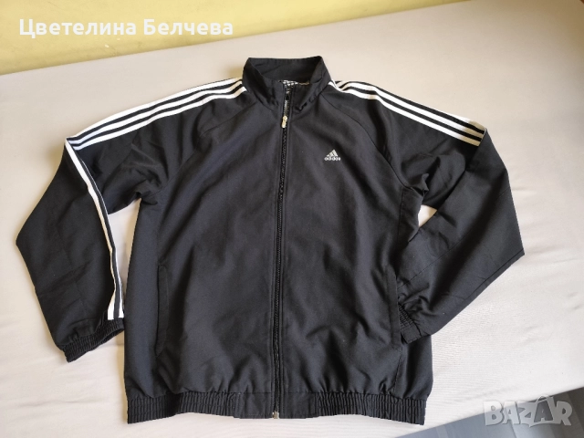 горнище на Адидас , снимка 2 - Спортни дрехи, екипи - 48677273