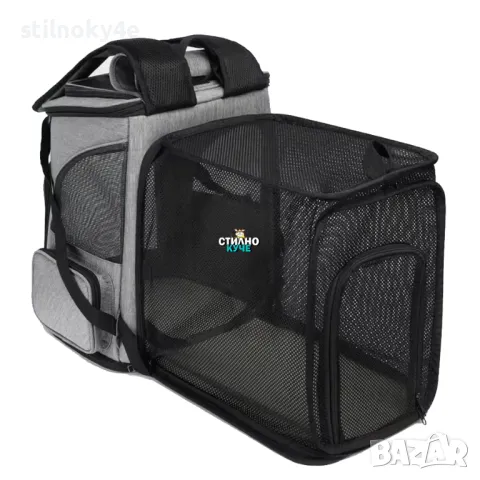 Разтеглива транспортна раница за домашен любимец Разтеглива чанта за куче/коте Транспортни чанти , снимка 2 - За кучета - 50007685