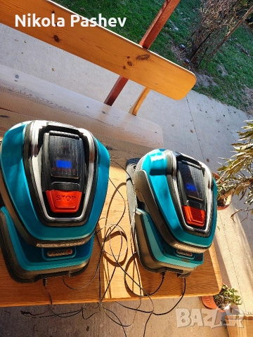 Gardena R 40 Li два броя косачки роботи , снимка 6 - Градинска техника - 53747337