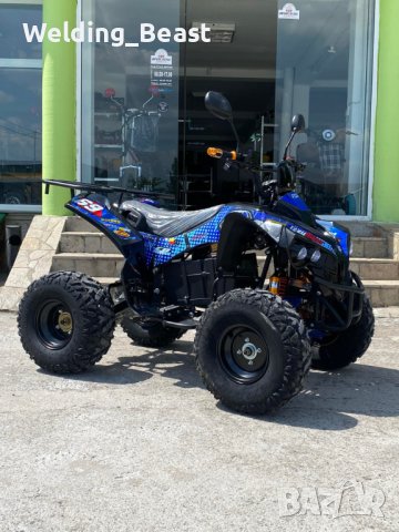 НОВ МОДЕЛ Електрическо ATV Falcon SPORT 1500W BLACK/BLUE, снимка 1