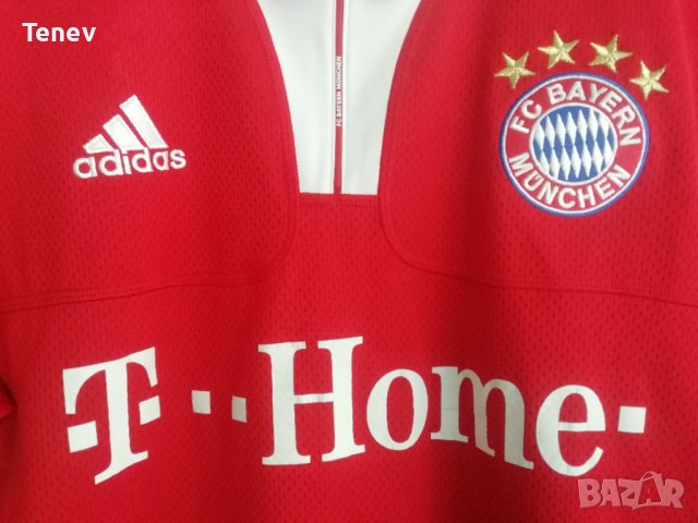 Bayern Munich Adidas оригинална футболна тениска фланелка Байерн Мюнхен размер М, снимка 3 - Тениски - 41407196