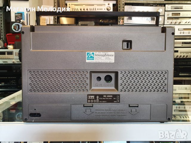 Радиокасетофон ITT RC 2500  В отлично техническо и визуално състояние., снимка 10 - Радиокасетофони, транзистори - 41159876