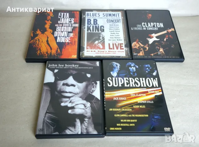 Оригинални музикални DVD-та с кънтри, блус, соул и рокендрол, снимка 3 - DVD дискове - 49336920