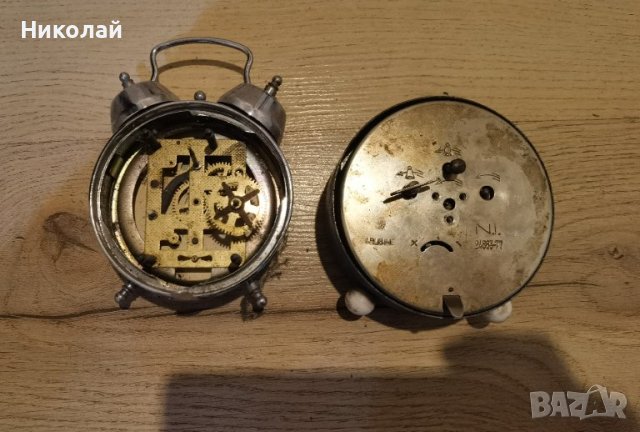 Лот стари анимирани настолни часовници , снимка 4 - Антикварни и старинни предмети - 44393095