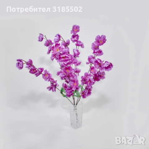 Изкуствени декоративни клонки с цветчета, снимка 7 - Изкуствени цветя - 51227173