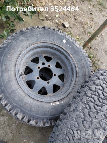 Джанти с гуми 5х139 7 215/75/15, снимка 7 - Гуми и джанти - 53708227