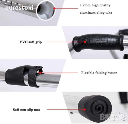 Проходилка с колела HEYOUTH, проходилка за възрастни хора, сгъваем ролатор с 2 колела и седалка, снимка 2 - Други - 52632834