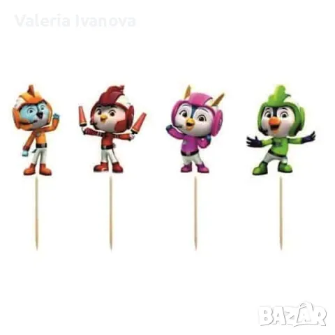 Топери Top Wings за кексчета и мъфини, 8 броя 99949