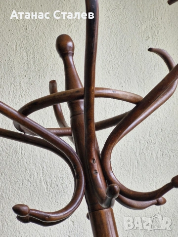 Стара виенска закачалка перфектна, снимка 5 - Декорация за дома - 53484116