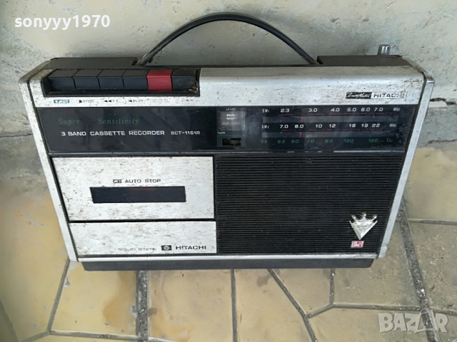 HITACHI ANTIQUE 0404222025, снимка 2 - Радиокасетофони, транзистори - 36345143