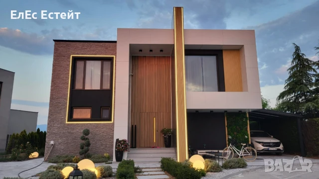 ПРОДАВА СЕ! Новострояща се луксозна къща близо до Пловдив, снимка 3 - Къщи - 51133034