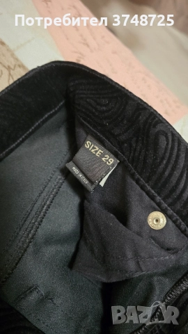 Велурени дънки Guess, снимка 5 - Дънки - 52335157