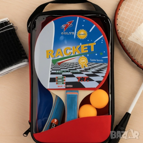 Комплект тенис на маса в калъф – Забавление за цялото семейство, снимка 2 - Други - 52032681