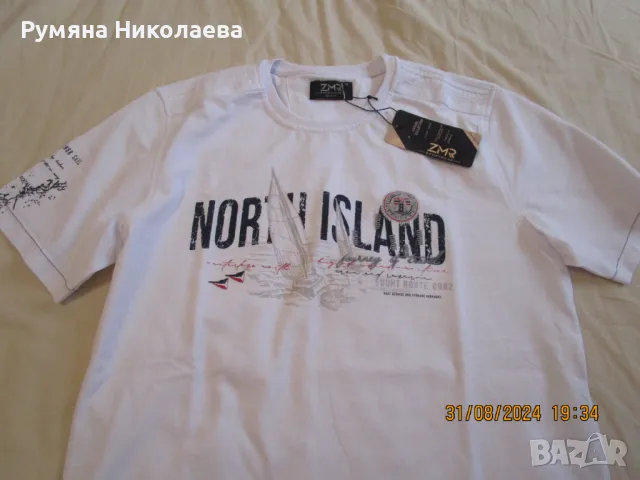 мъжка тениска 100 % памук, къс ръкав, снимка 3 - Тениски - 47261930