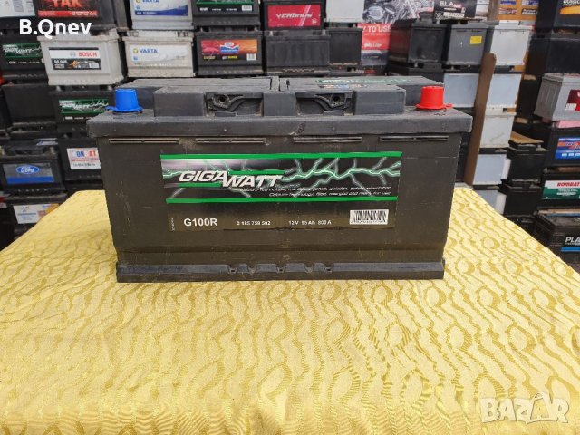 Акумулатор с ГАРАНЦИЯ GIGA WATT 95ah, снимка 1