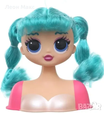 Кукла глава за прически LOL Surprise комплект от 2 броя, снимка 6 - Кукли - 48446161