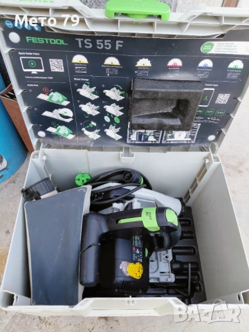 Festool TS 55 REBQ-PLUS Потапящ циркуляр , снимка 2 - Други инструменти - 53848104