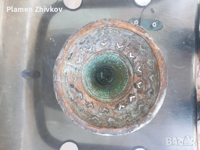 Потир за причастие от домашен иконостас , снимка 3 - Икони - 52874936