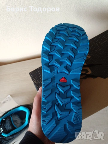 Маратонки Трекинг мъжки обувки Salomon Blackstonia, снимка 4 - Маратонки - 53590132