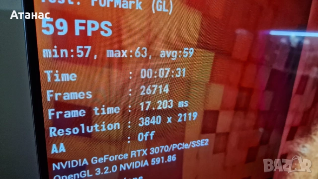 NVIDIA GeForce RTX 3070 Founders Edition, снимка 16 - Видеокарти - 53623542