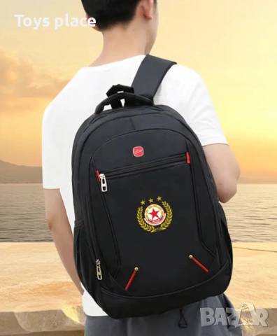 Раница ЦСКА, раница за училище/туризъм , снимка 3 - Раници - 51659430