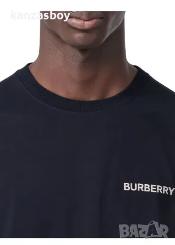 burberry monogram motif cotton tee - мъжка тениска р-р L, снимка 3 - Тениски - 55849062