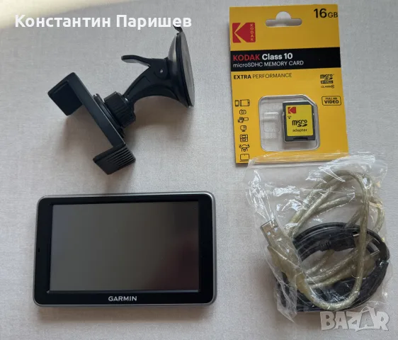 Garmin nüvi 150T GPS навигация 5" + 16GB карта + стойка и кабели