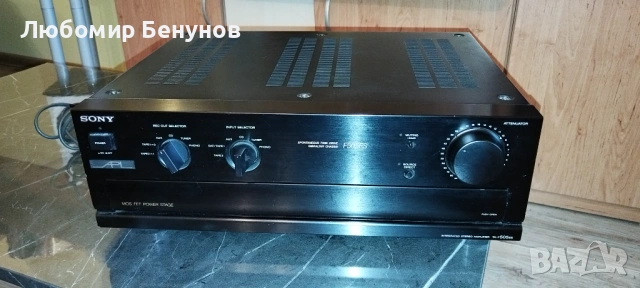 Продавам аудио усилвател SONY F505 ES, снимка 2 - Ресийвъри, усилватели, смесителни пултове - 53016124