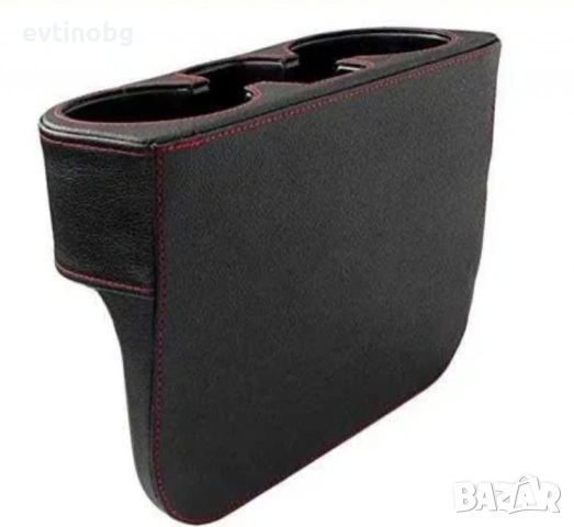 Органайзер - Поставка за чаши и телефон с кожено покритие за кола, снимка 6 - Аксесоари и консумативи - 53869325