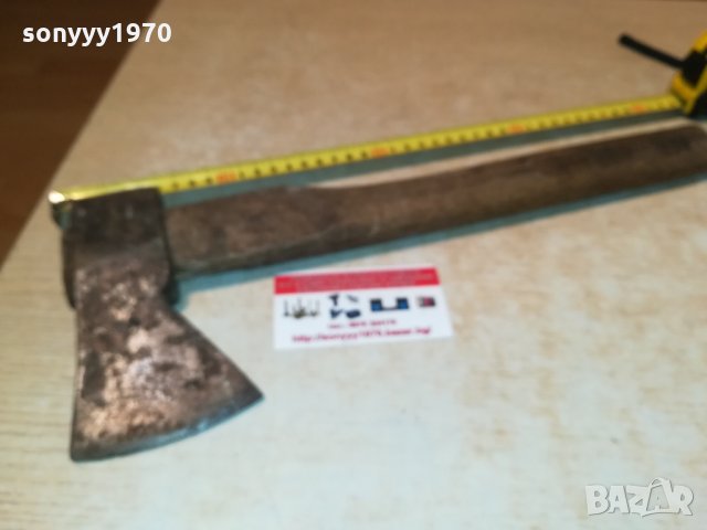 немска брадва-топор 40х15см 1509211107, снимка 2 - Антикварни и старинни предмети - 34139207