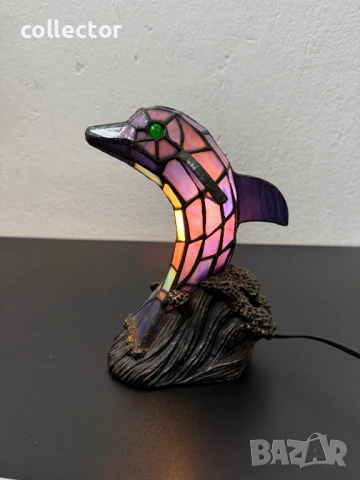Нощна / настолна лампа тифани. №7818