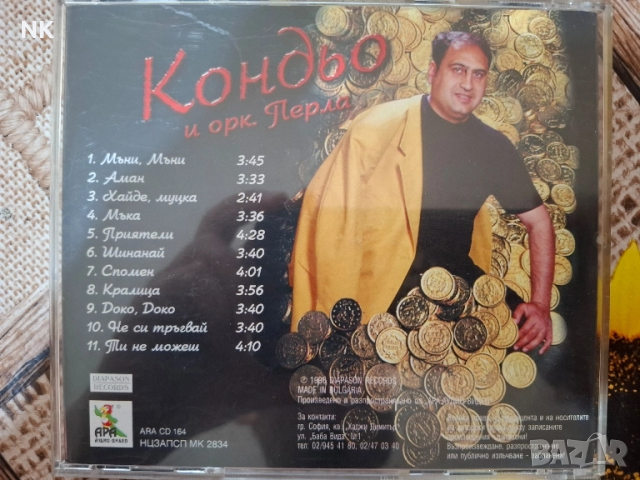 КОНДЬО-МЪНИ ,МЪНИ, снимка 2 - CD дискове - 51491562