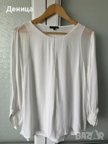 Massimo Dutti елегантна дамска бяла риза (размер XL)