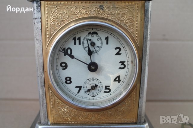 Немски часовник ''Жокер'' с латерна, снимка 3 - Антикварни и старинни предмети - 41552026