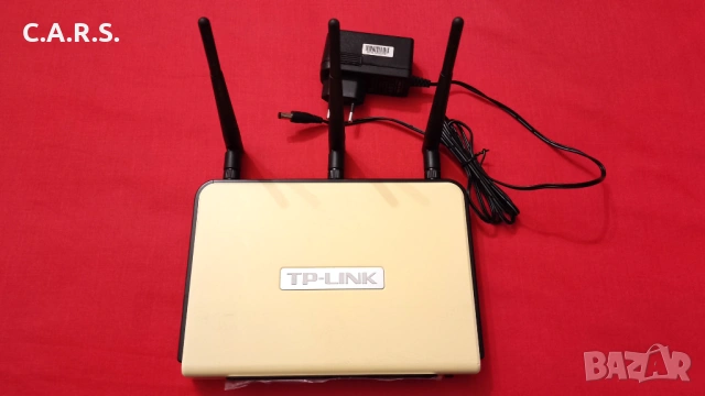 Гигабитов Рутер TP-Link TL-WR1043ND с USB порт, снимка 2 - Рутери - 53122210