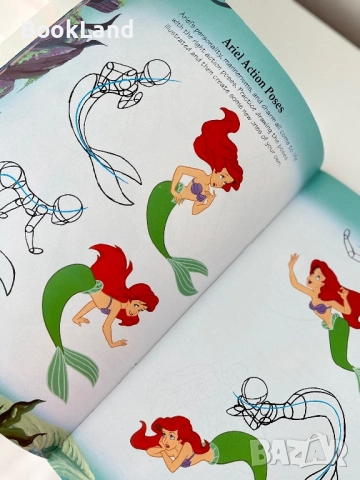 How to draw The little Mermaid| Disney| Как да нарисуваш Малката русалка, снимка 7 - Други - 51591284