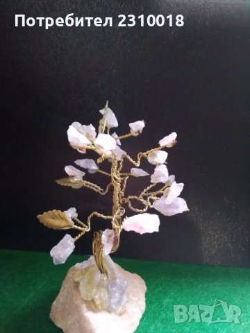Дръвче от минерали аметист и цитрин, снимка 2 - Колекции - 40951524