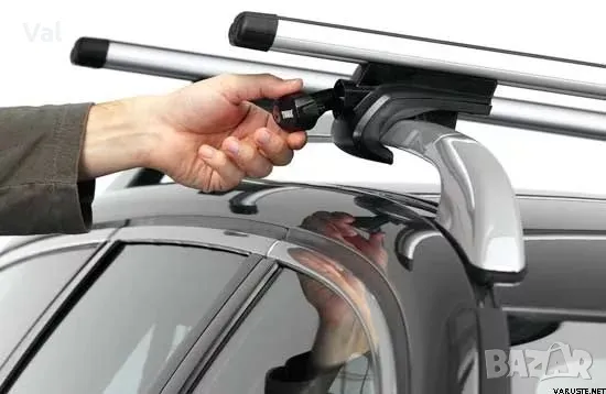 Багажник Тhule AeroBar 869 със захвати Thule Rapid System Railing 757 -120см, снимка 3 - Аксесоари и консумативи - 50405081