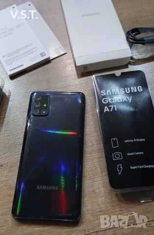 Samsung Galaxy A71, снимка 3 - Samsung - 53659154