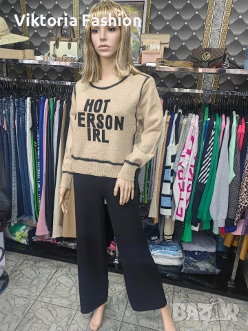 дамски пуловер, снимка 2 - Блузи с дълъг ръкав и пуловери - 53212570