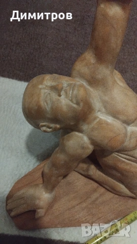 Авторска  испанска скулптура, снимка 8 - Антикварни и старинни предмети - 53774287