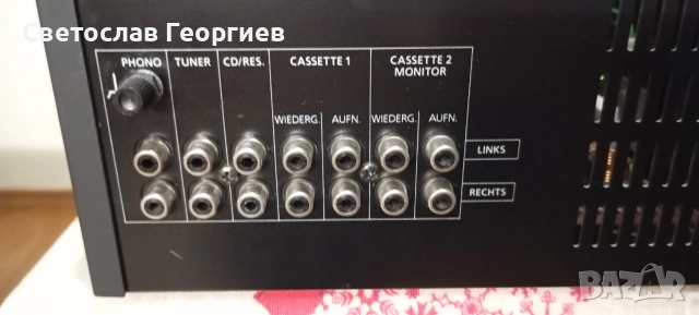 Усилвател Telefunken HA 870, снимка 10 - Ресийвъри, усилватели, смесителни пултове - 52694781