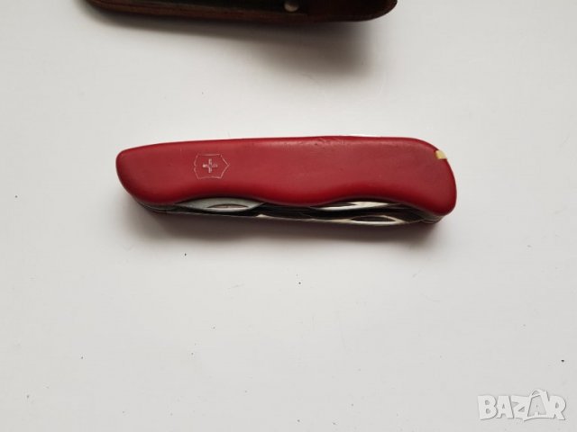 Швейцарска джобна военна ножка Victorinox с калъф, снимка 9 - Колекции - 35852410
