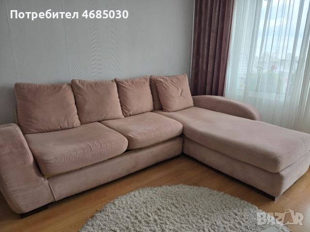 Холова гарнитура , снимка 6 - Дивани и мека мебел - 52817407